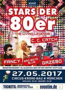 Stars der 80er - München 27.05.2017